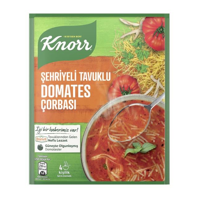 Kls Çorba Tavuk Domates 67gr 1 Adet