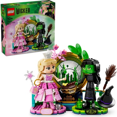 Glinda ve Elphaba Figürleri ile Eğlenceli Oyun Seti