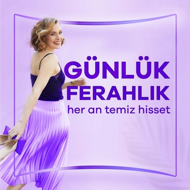 Normal günlük kullanım için ekonomik paket 40 adet ped