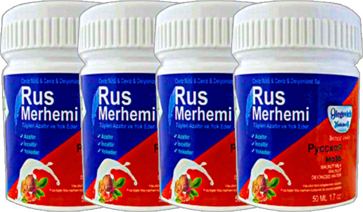 Glegnd Blue Tüylere Russ Merhemi 4 Tane x 50 ml