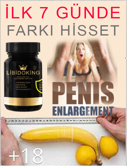 Libidoking: 2 Adet Sertleşmenize Gecikmenize Pe.nisinizi Büyütmeye 30LU 2025 Formülü