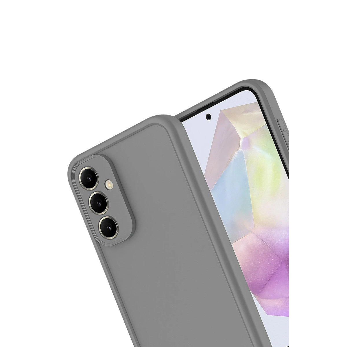 Galaxy A17 5G Viera Silikon - Gri