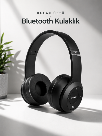 Kulak İçi Kablosuz Bluetooth Kulaklık Ekstra Bass ve Çok Yönlü Kullanım