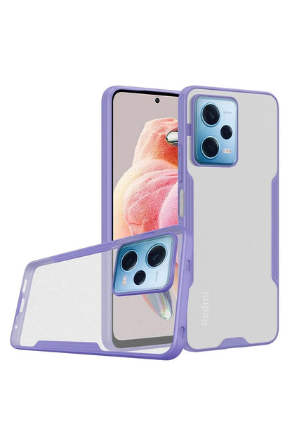 Redmi Note 12 5G Kılıf Platin Silikon - Lila