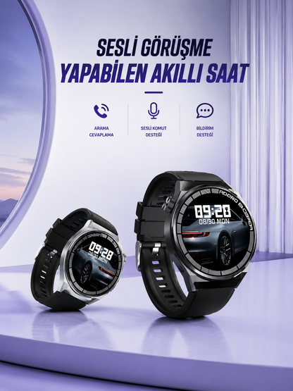 GT8 AKILLI SESLİ GÖRÜŞME YAPABİLEN SAAT