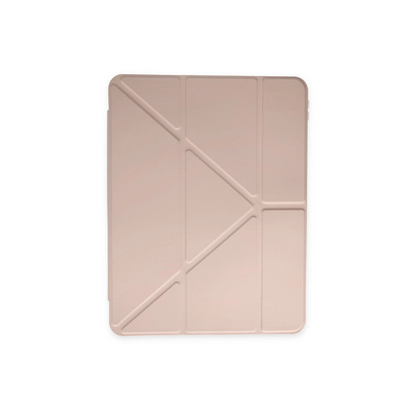 Apple İpad 10.2 (8.nesil) Kılıf Kalemlikli Mars Tablet Kılıfı - Rose Gold