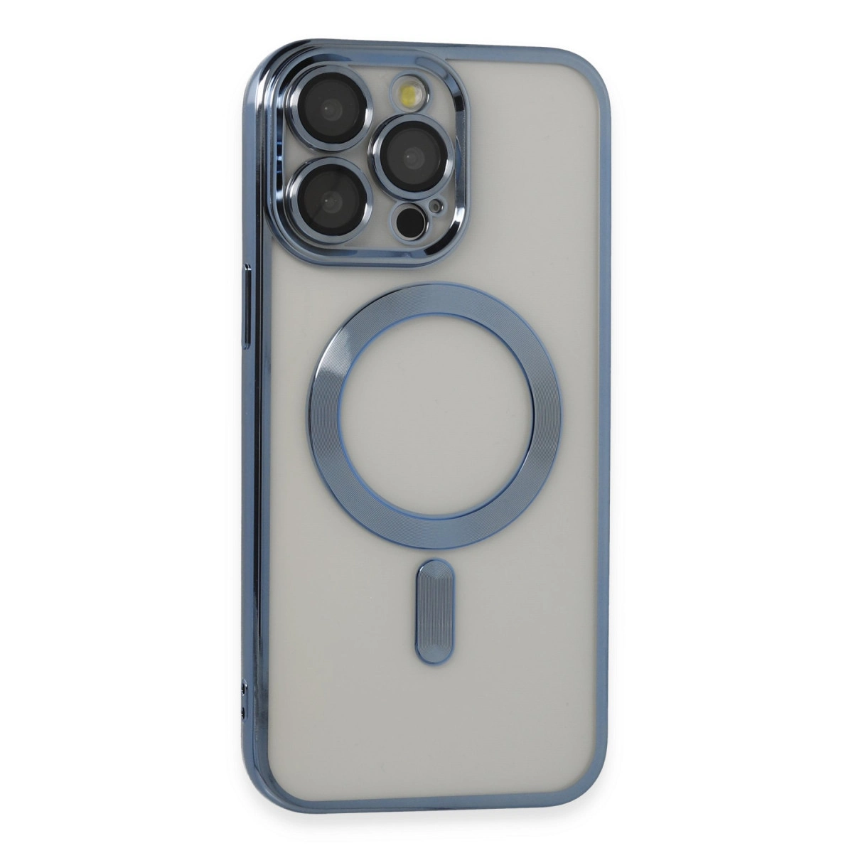 Apple İphone 14 Pro Max Kılıf Kross Magneticsafe Kapak - Sierra Blue