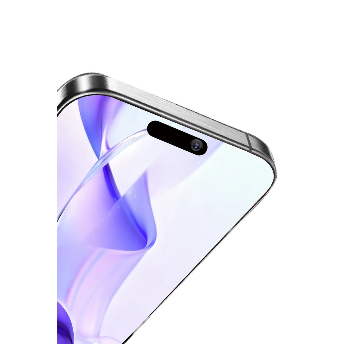 Apple İphone 15 Pro Max Bilvis 5in1 3d Magic Cam Ekran Koruyucu - Siyah