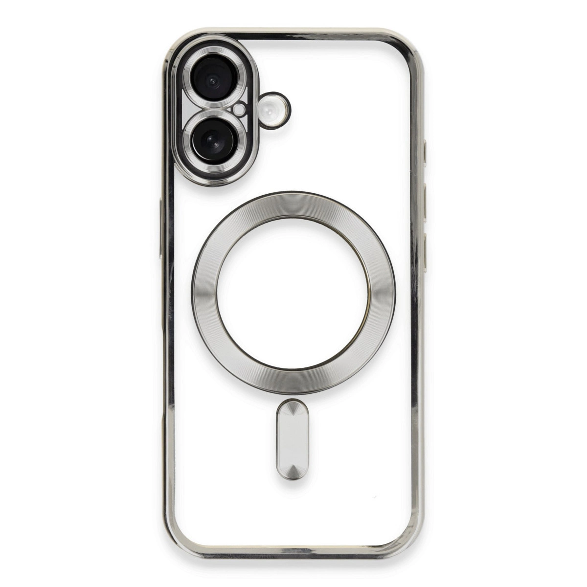Apple İphone 16 Plus Kılıf Kross Magneticsafe Kapak - Gümüş