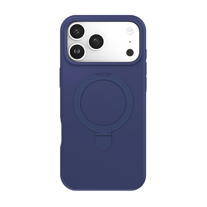 Apple İphone 17 Pro Max Regal Magsafe Standlı Kapak - Lacivert