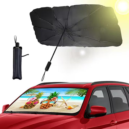 Toyota Yaris, VW Polo, Kia Rio, Fiat Punto, Hyundai Accent Blue Uyumlu Oto Şemsiye