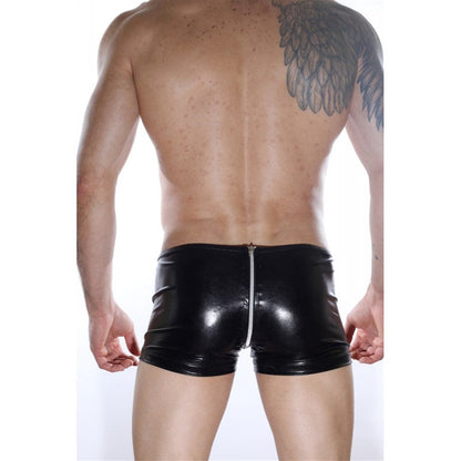 Arkası Fermuarlı Boxer - Renkli / S