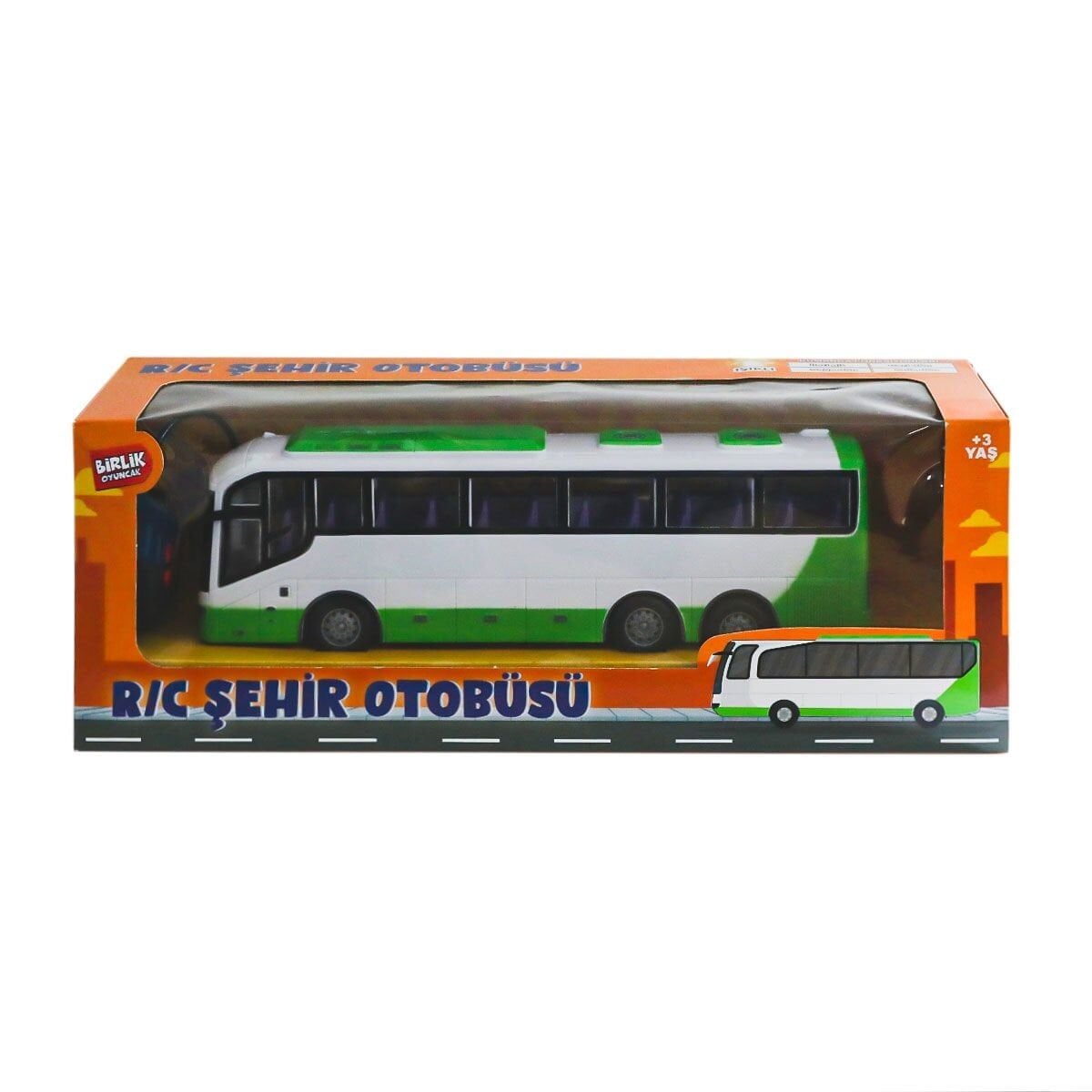 SH091-349 Kumandalı Işıklı Yolcu Otobüsü -Birlikt