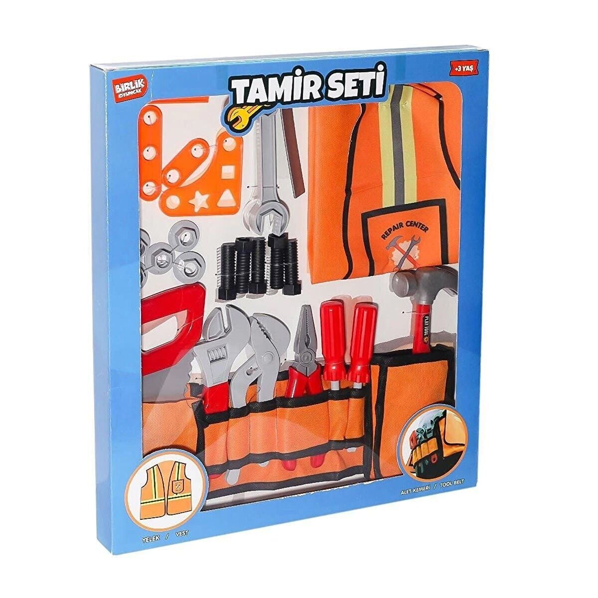 URT037-KUTU-2 Kaliteli Yelekli Kemerli Tamir Setim