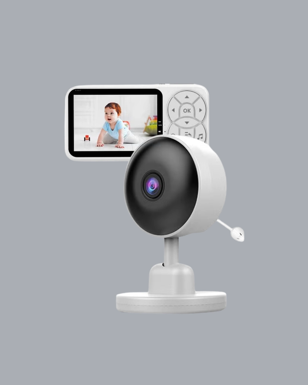 Bebek Monitörü Cry Detection Ve Hd Gece Görüş Destekli Yeni Nesil