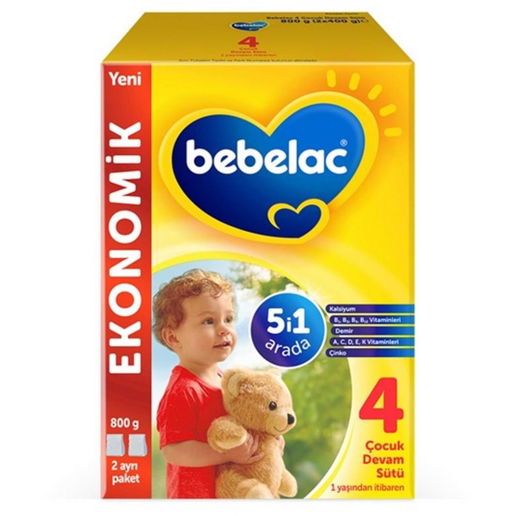 Bebek Devam Sütü No4 800 Gr