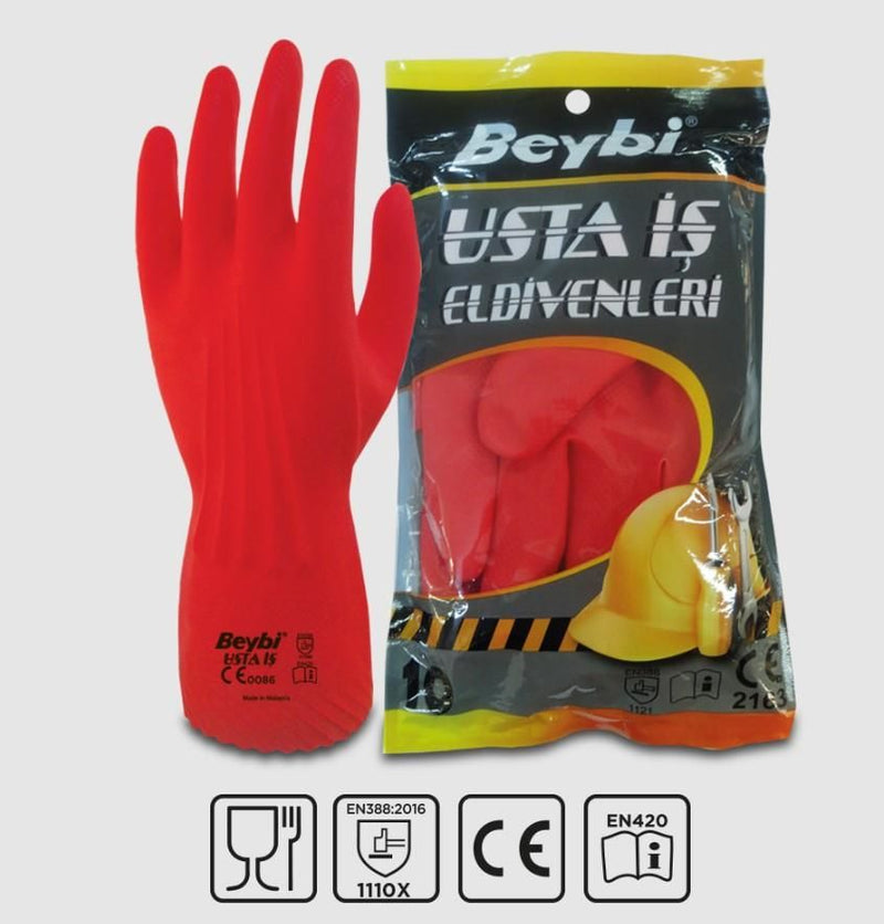 Usta İş Lateks Eldiven NO:10