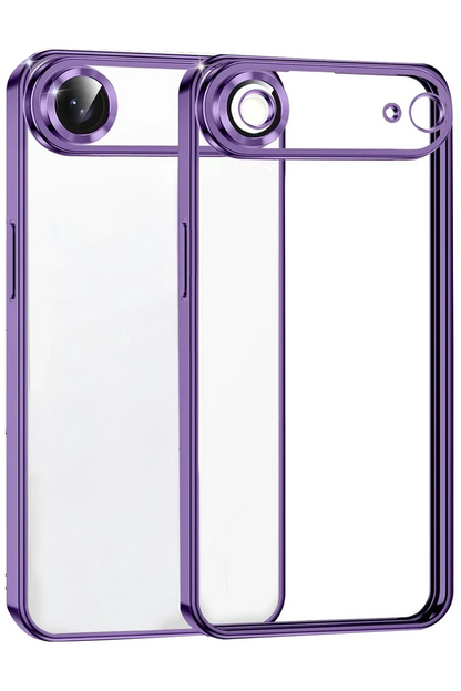 iPhone 17 Air Lensli Silikon - Mor