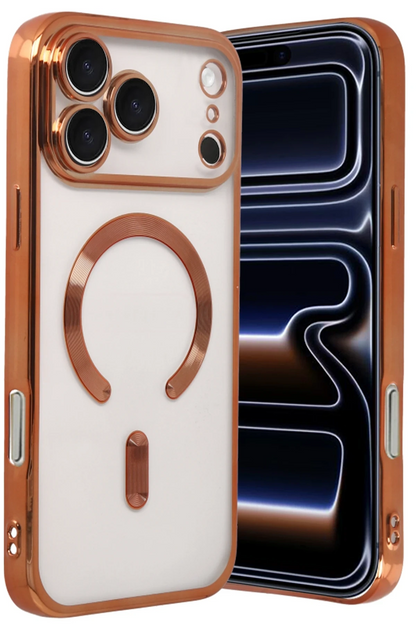 iPhone 17 Pro Kross Magneticsafe Kapak - Turuncu