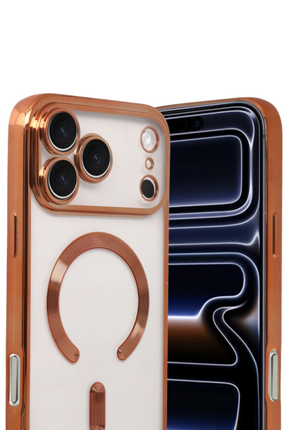 iPhone 17 Pro Kross Magneticsafe Kapak - Turuncu