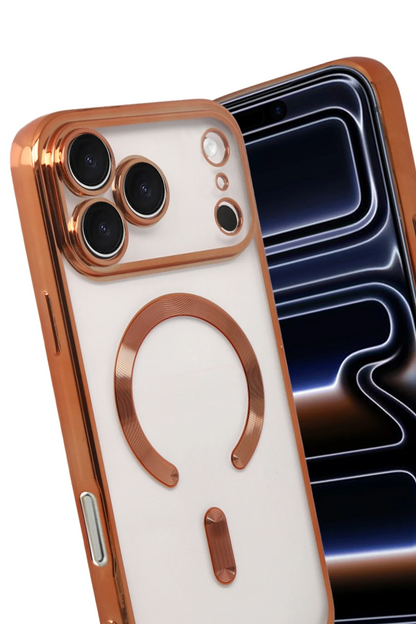 iPhone 17 Pro Kross Magneticsafe Kapak - Turuncu