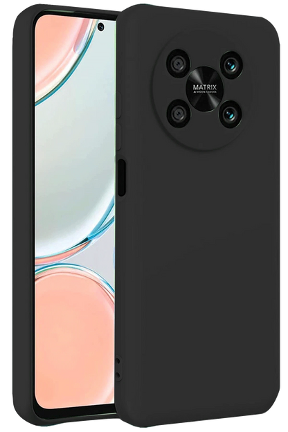 Huawei Nova Y90 Kılıf First Silikon - Siyah