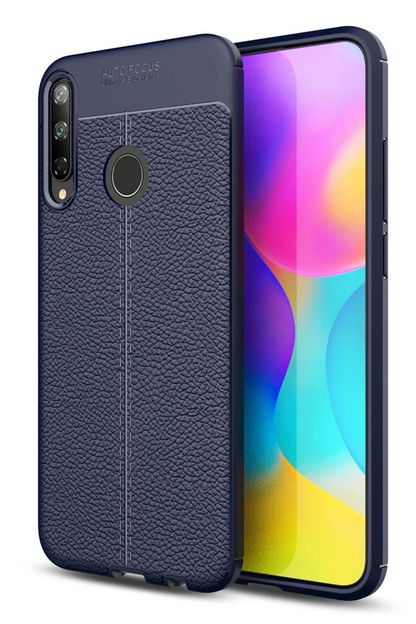 Huawei P40 Lite E Kılıf Auto Focus Kapak - Lacivert