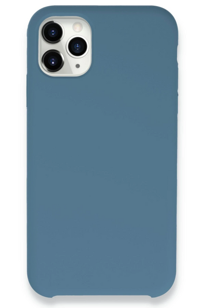 iPhone 11 Pro Max Kılıf Lansman Legant Silikon - Açık Mavi