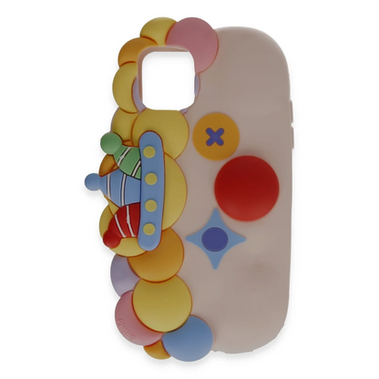 iPhone 12 Kılıf Poky Karakter Silikon Kapak - Desen 7
