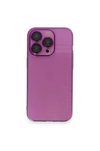 iPhone 13 Pro Kılıf Armada Lensli Kapak - Mor