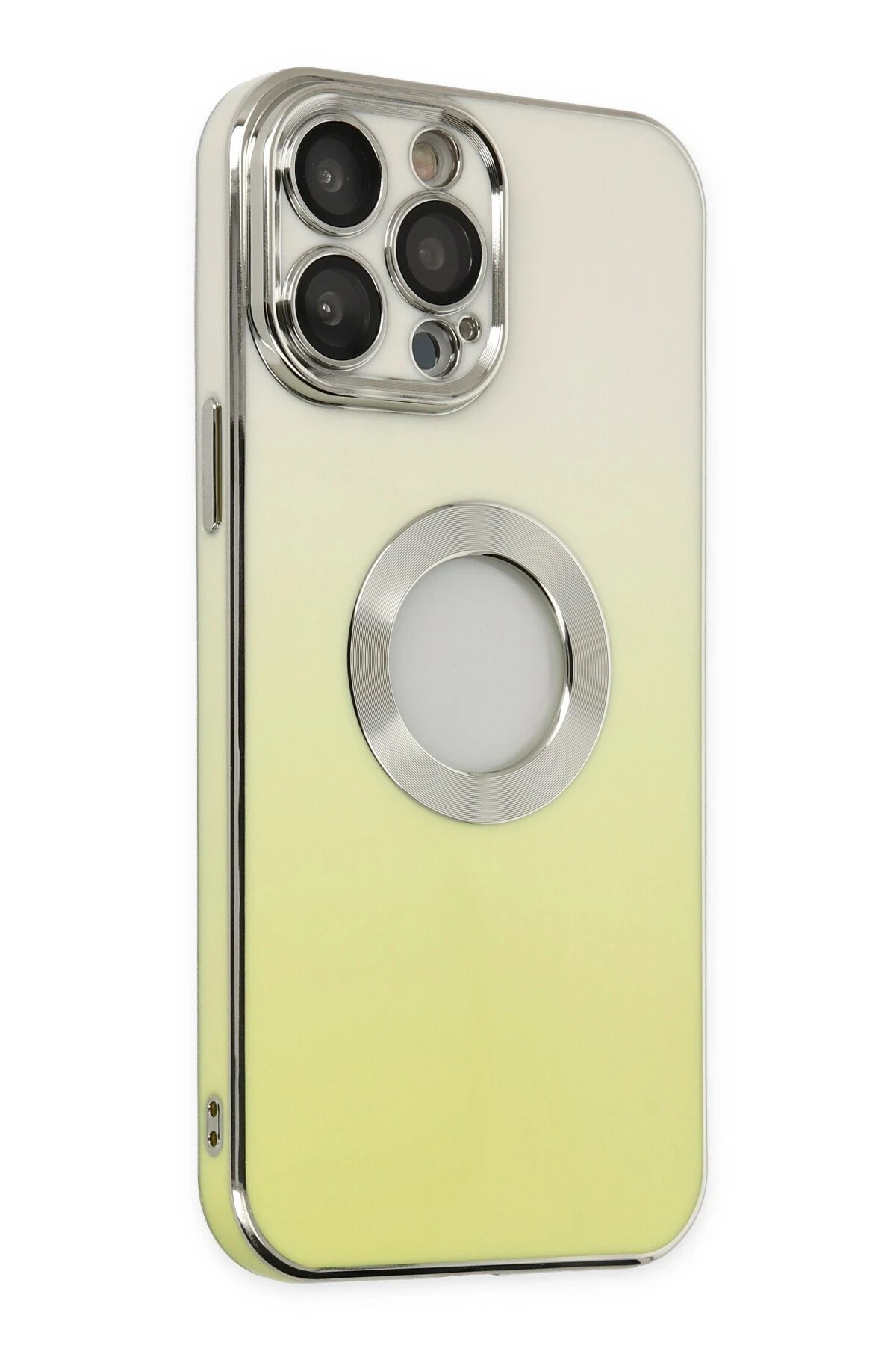 iPhone 13 Pro Kılıf Best Silikon - Sarı