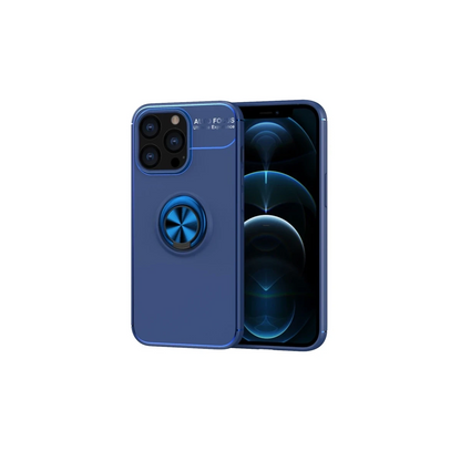 iPhone 13 Pro Kılıf Range Yüzüklü Silikon - Mavi