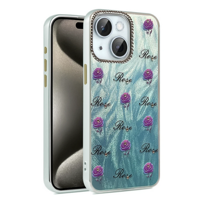 iPhone 15 Plus Kılıf Blade Aynalı Desenli Kapak - Desen 9