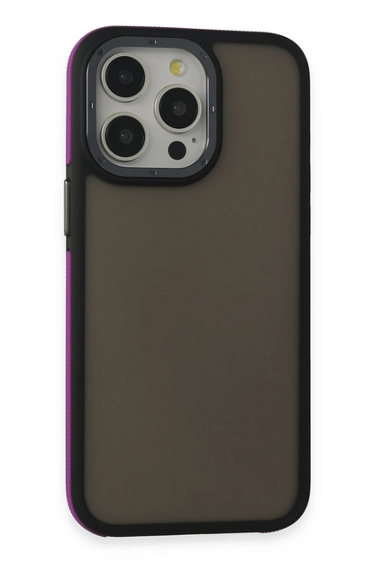 iPhone 15 Pro Harvel Kapak - Derin Mor