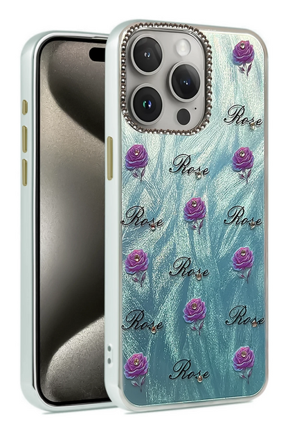 iPhone 15 Pro Kılıf Blade Aynalı Desenli Kapak - Desen 9