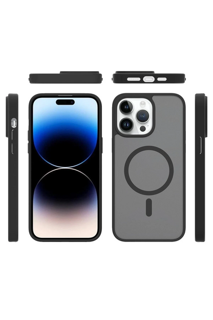 iPhone 15 Pro Max Jota Magsafe Kapak - Lila