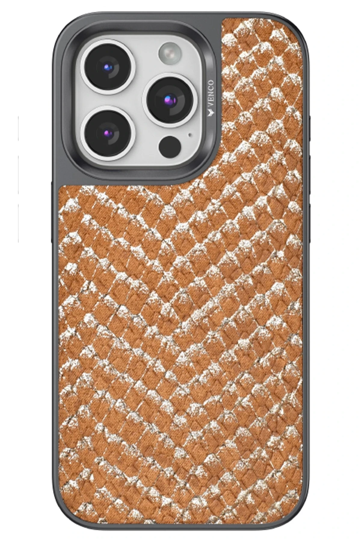 iPhone 15 Pro Max Viper Kapak - Kahverengi