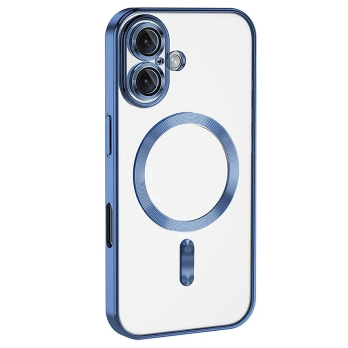 iPhone 16 Plus Kılıf Kross Magneticsafe Kapak - Mavi