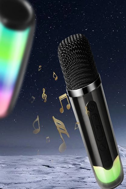 Pluse 7 Mikrofonlu RGB Kablosuz Hoparlör - Beyaz