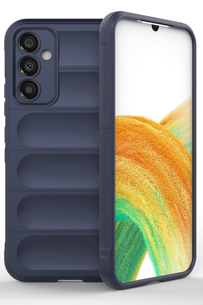 Samsung A56 Kılıf Optimum Silikon - Lacivert