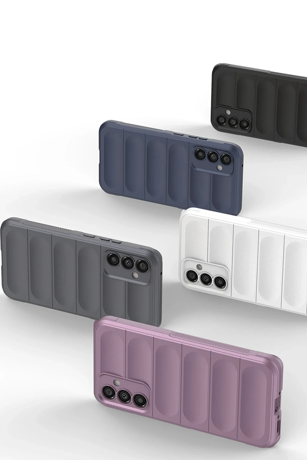 Samsung Galaxy A05S Kılıf Optimum Silikon - Krem