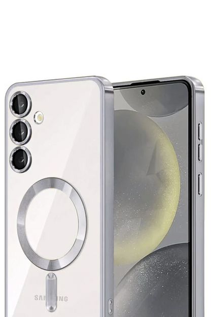 Samsung Galaxy A15 4G Kross Magneticsafe Kapak - Titan Gri