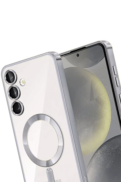 Samsung Galaxy A15 4G Kross Magneticsafe Kapak - Titan Gri