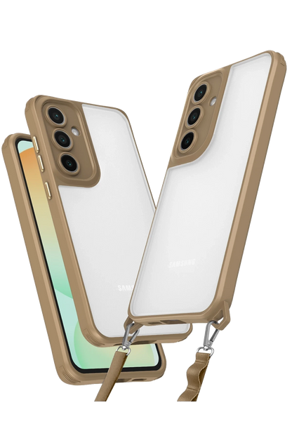 Samsung Galaxy A36 Kılıf Penta Silikon Kılıf - Çöl Titanyum