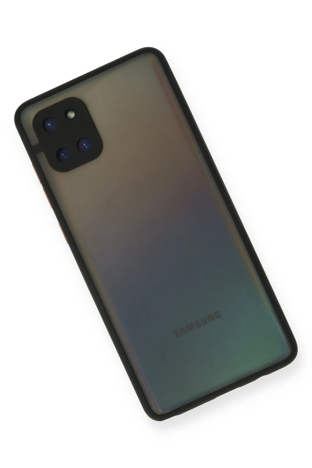 Samsung Galaxy A81 / Note 10 Lite Kılıf Montreal Silikon Kapak - Siyah
