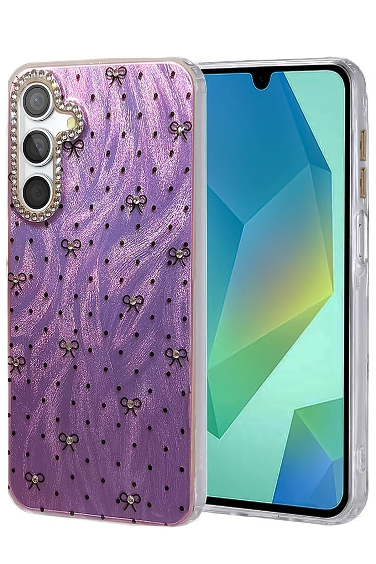 Samsung Galaxy S23 FE Kılıf Blade Aynalı Desenli Kapak - Desen 2
