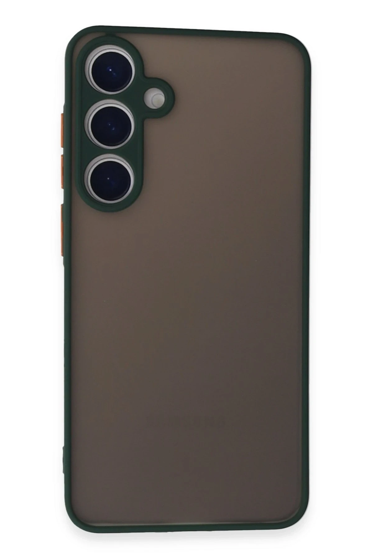 Samsung Galaxy S24 Kılıf Montreal Silikon Kapak - Yeşil