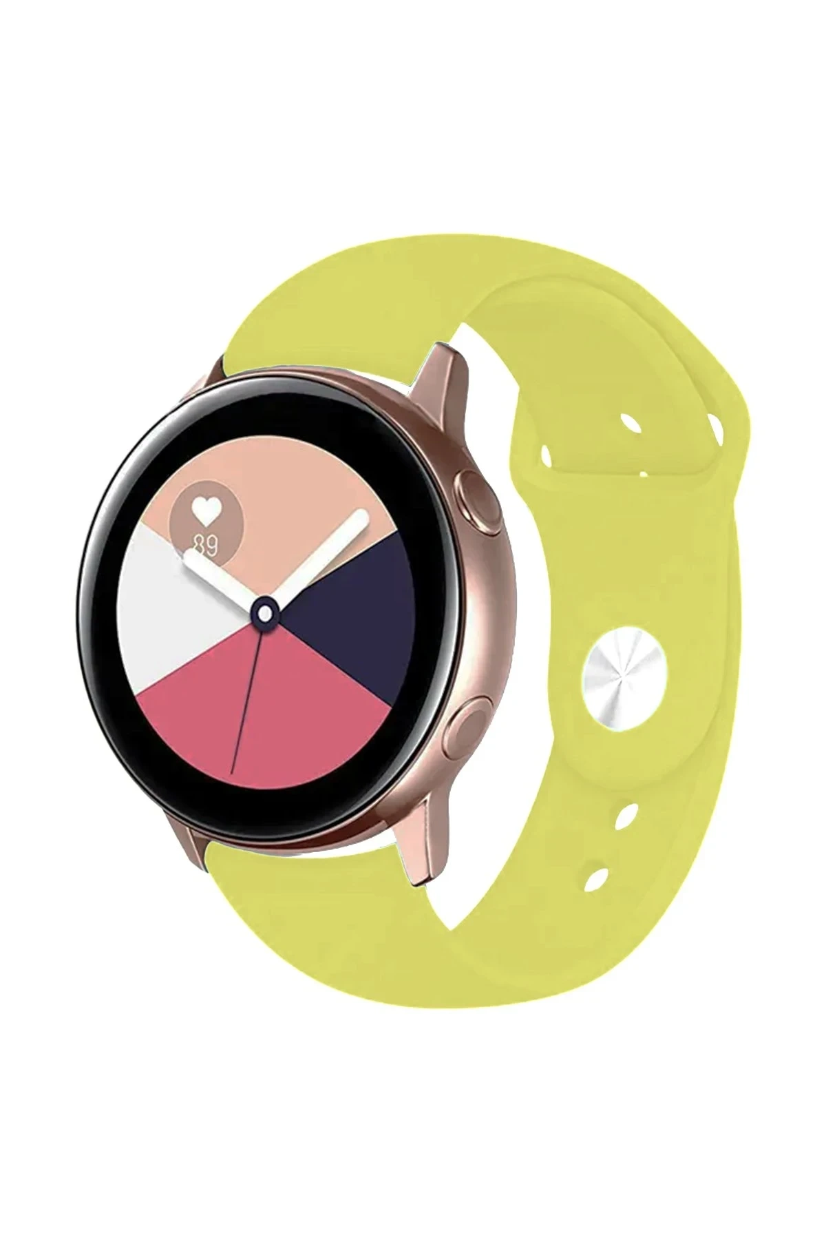 Watch 22mm Klasik Kordon - Sarı