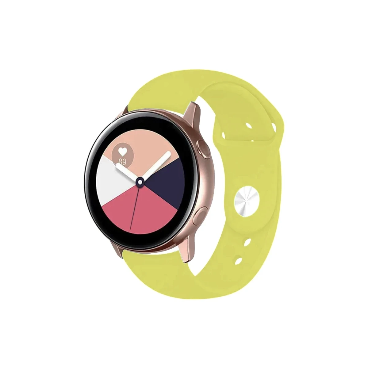 Watch 22mm Klasik Kordon - Sarı