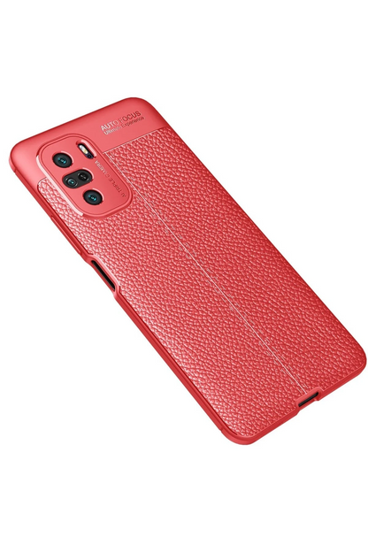 Poco F3 Kılıf Auto Focus Kapak - Kırmızı